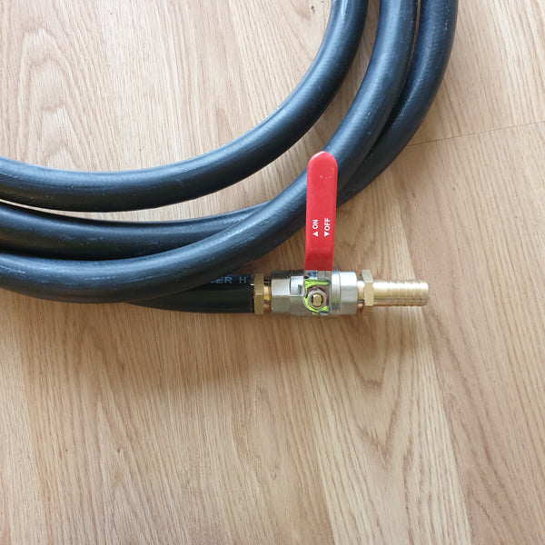4m Wash Down Hose - Tap - Nozzle