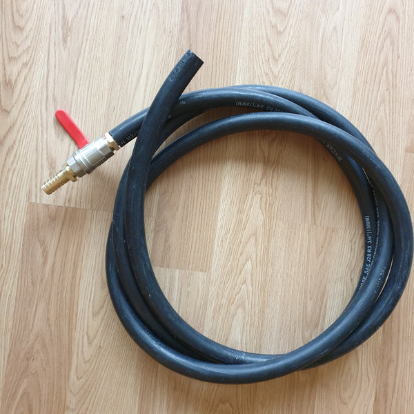 4m Wash Down Hose - Tap - Nozzle