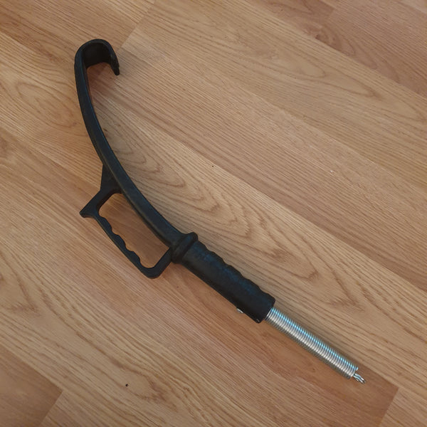 Chute Securing Spring With Handle