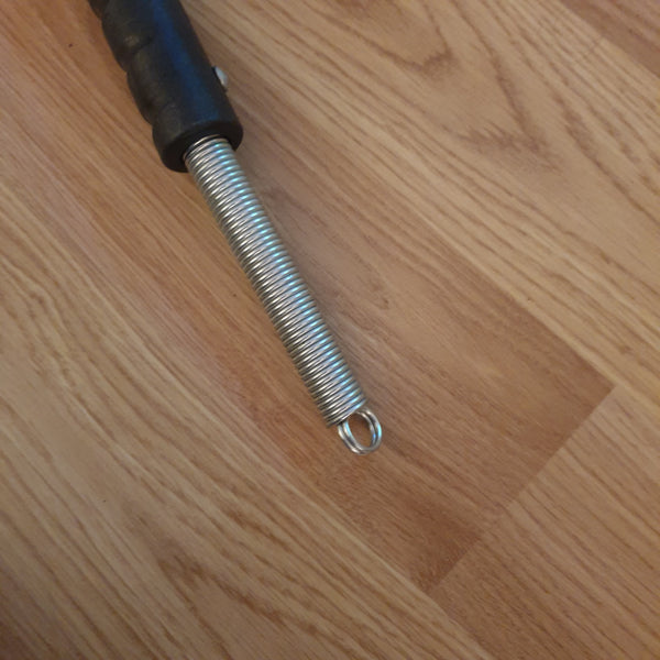 Chute Securing Spring With Handle